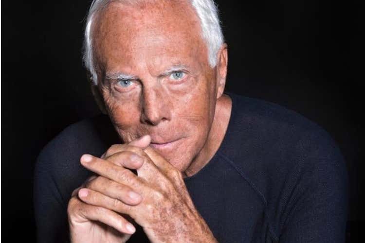 Giorgio Armani Giorgio Armani e l'enologo Giampietro Comolli insieme per il futuro di Pantelleria Giorgio Armani Giorgio Armani e l'enologo Giampietro Comolli insieme per il futuro di Pantelleria