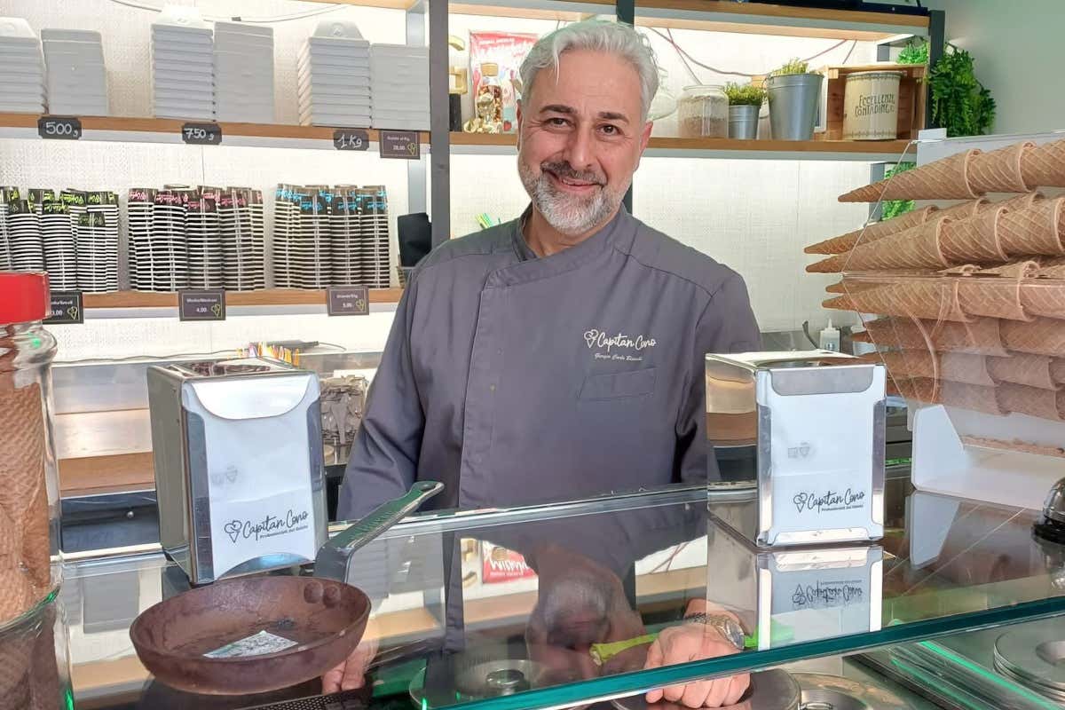 Il maestro gelatiere Giorgio Bianchi