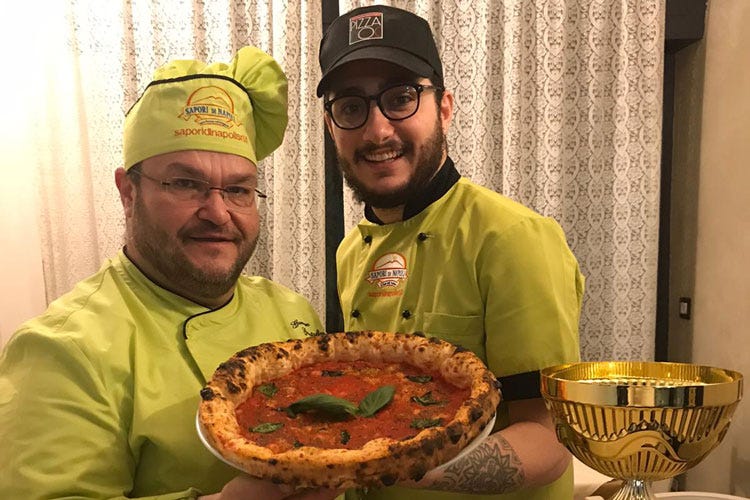 Gennaro Galeotafiore e Giovanni Ostetrico - Giovanni Ostetrico si imponea Pizza ai Sapori di Calabria