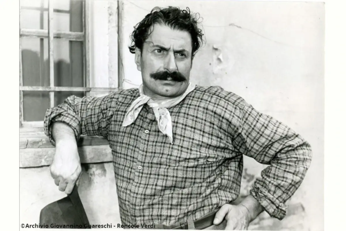 Giovannino Guareschi (foto Archivio Roncole Verdi) Mangiacinema omaggia Giovannino Guareschi