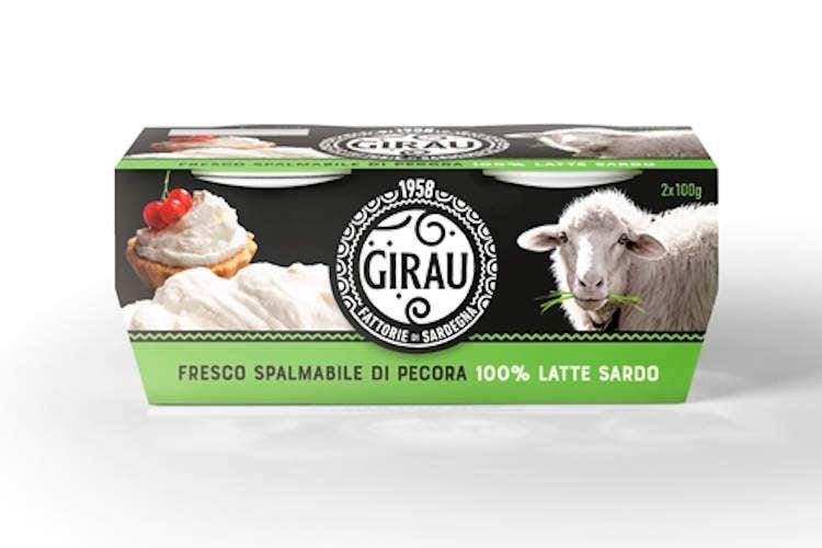 Formaggio di pecora spalmabile - Fattorie Girau porta in tavolalatte, yogurt e formaggi di pecora