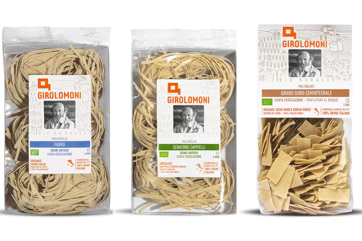 Le novità di Girolomoni Girolomoni, ecco le novità tagliatelle e maltagliati Le novità di Girolomoni Girolomoni, ecco le novità tagliatelle e maltagliati