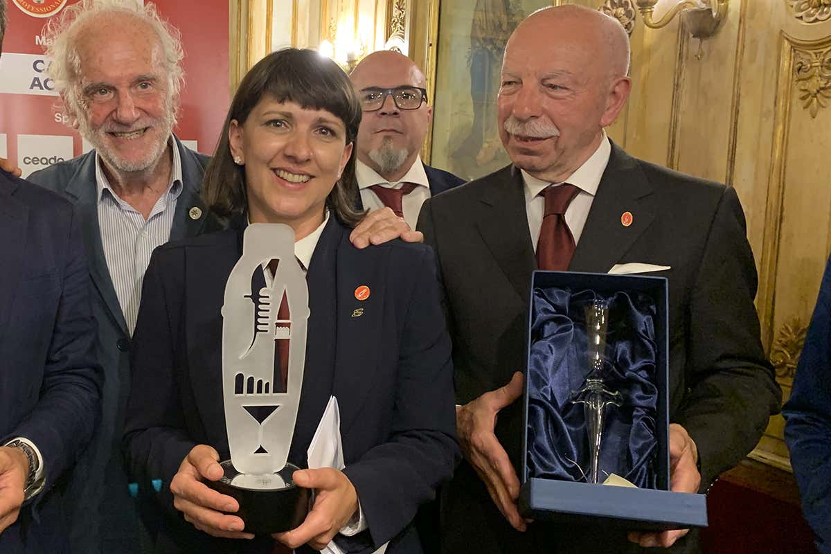 Giulia Socia con il Trofeo Piazza San Marco È al femminile il primo Trofeo Piazza San Marco