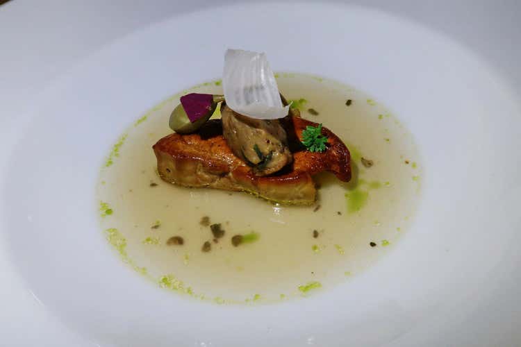 Il foie gras (Giuliano e Ruta, cena a 4 mani all&rsquo;Acanto di Palermo)