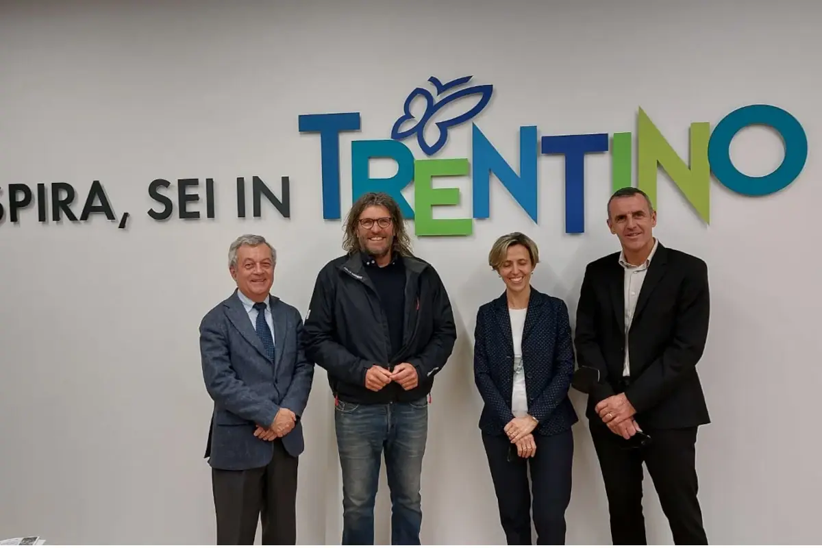 Da sinistra Giulio Biason, Ivo Miorelli, Sara BLAduzzi e Dario Ioppi Festival del pesce d&rsquo;acqua dolce: degustazioni, show cooking e racconti