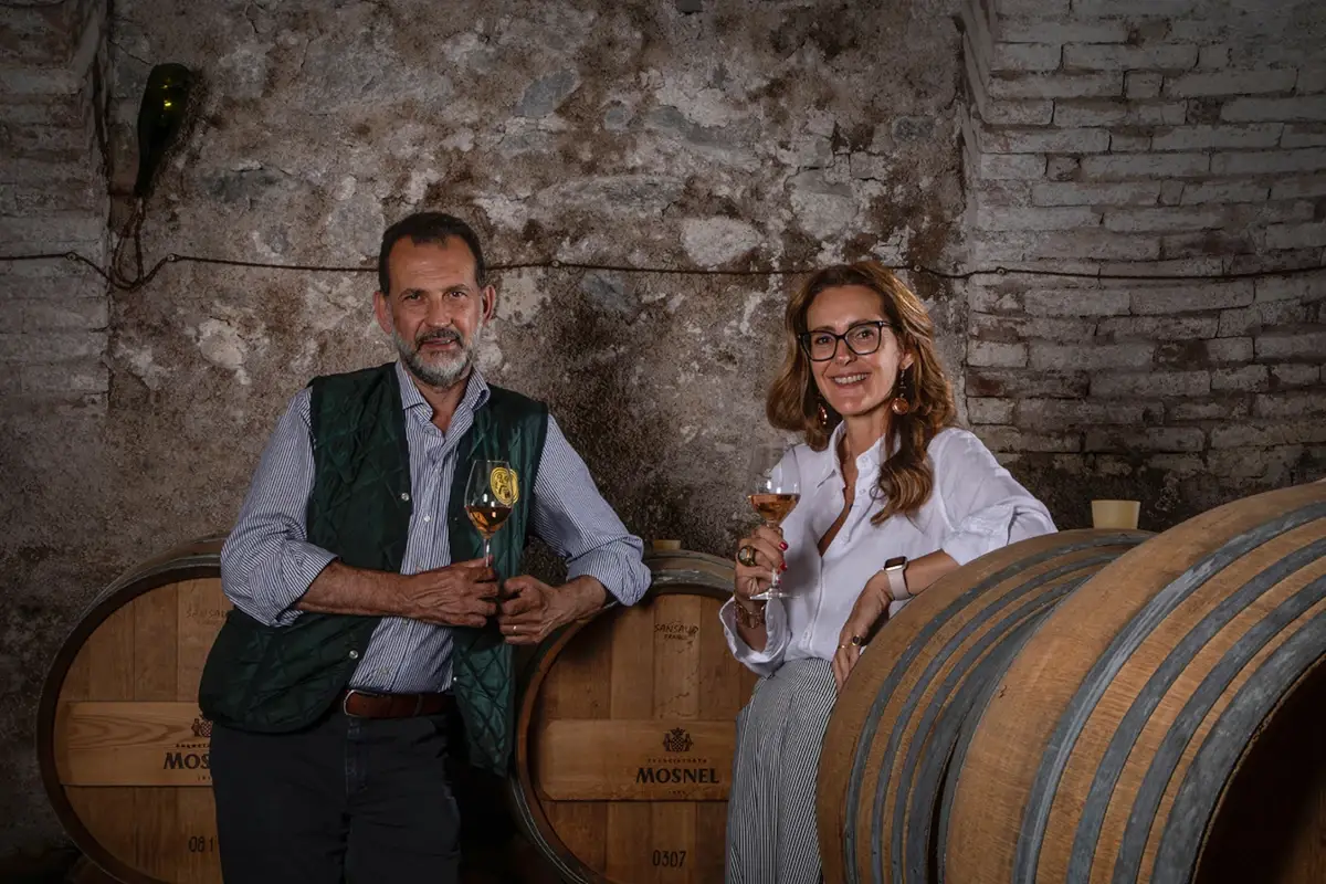 Giulio e Lucia Barzan&ograve; Franciacorta Riserva 2007 Pas Dos&egrave; Riedizione 2022: con Mosnel il passato si fa presente