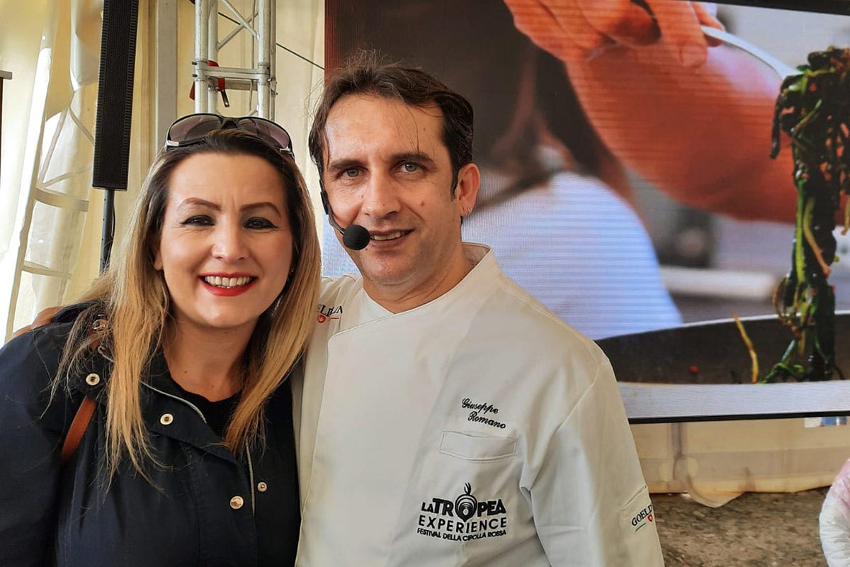 Giuseppe Romano con la moglie Grande successo per “La Tropea Experience”, vetrina delle eccellenze calabresi