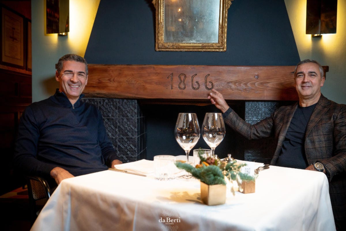 Giuseppe e Dante di Paolo hanno rilevato Da Berti nel 2022 Da Berti a Milano la seconda vita un ristorante nel segno della tradizione