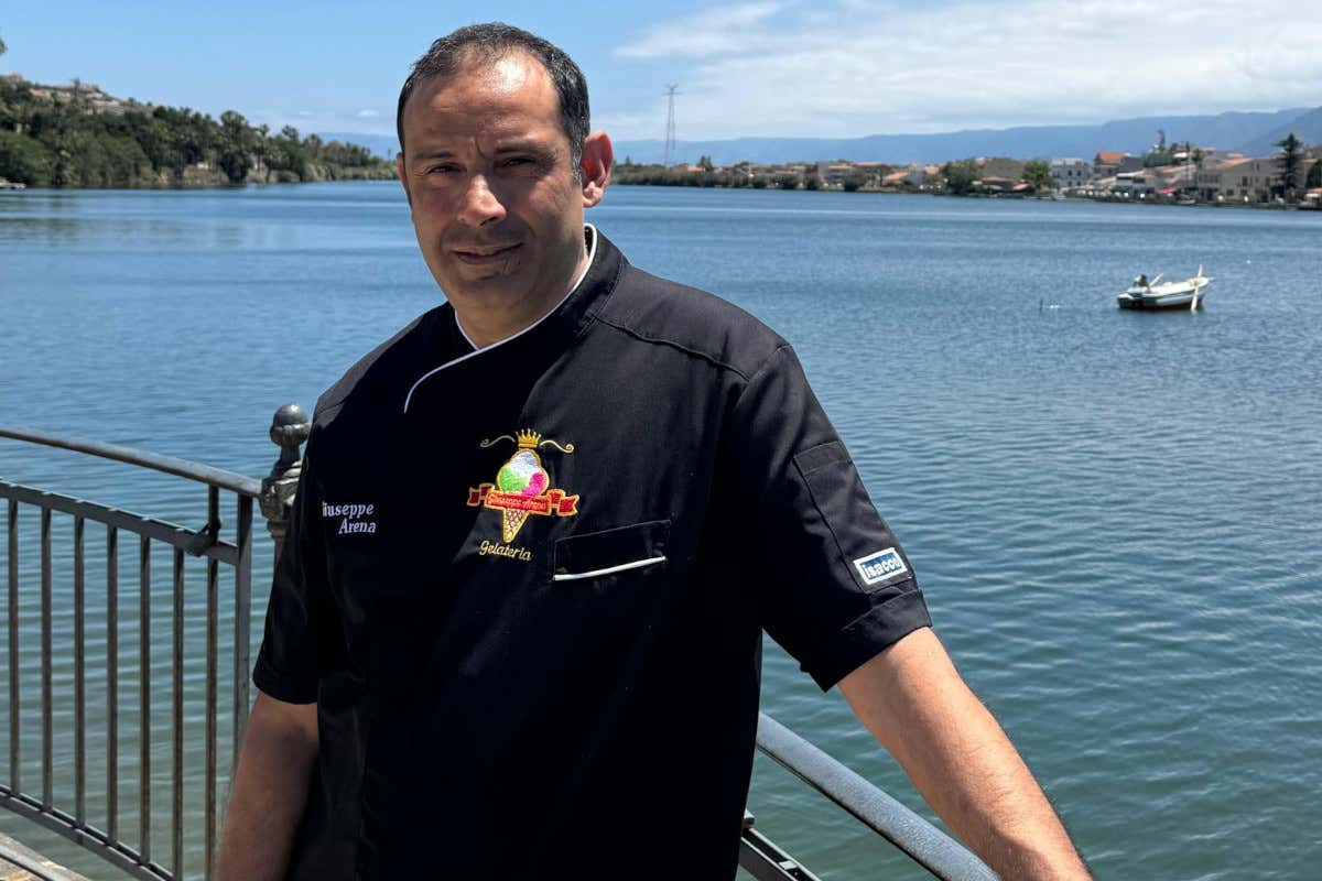 Il maestro gelatiere Giuseppe Arena