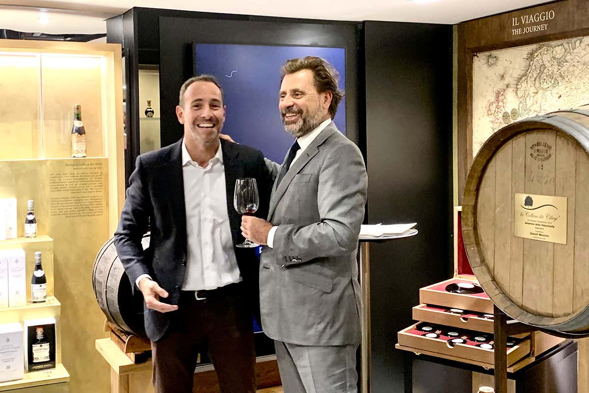 Claudio Stefani Giusti e Massimo Gianolli Aceto Balsamico di Modena e Amarone: come creare una riserva personale