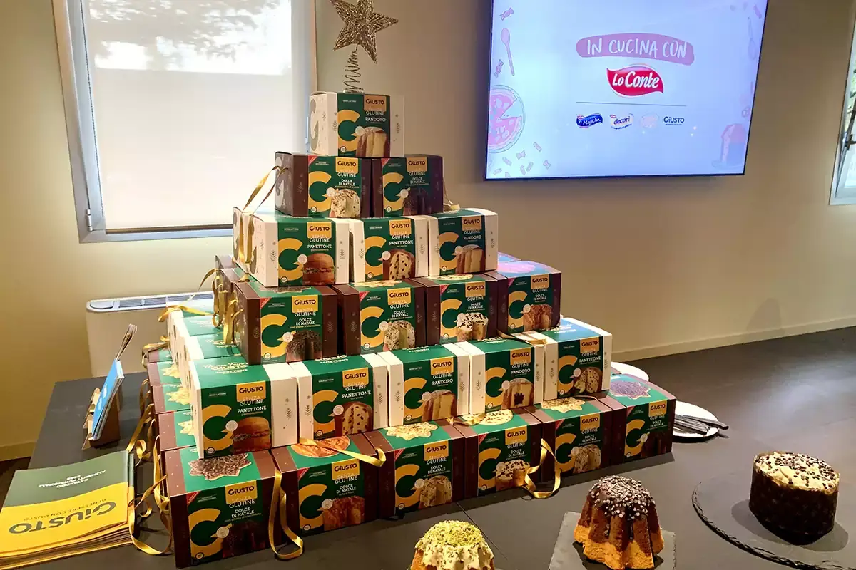 I nuovi panettoni funzionali firmati Giusto In cucina con Lo Conte, tra Master del Cornicione e alimenti funzionali