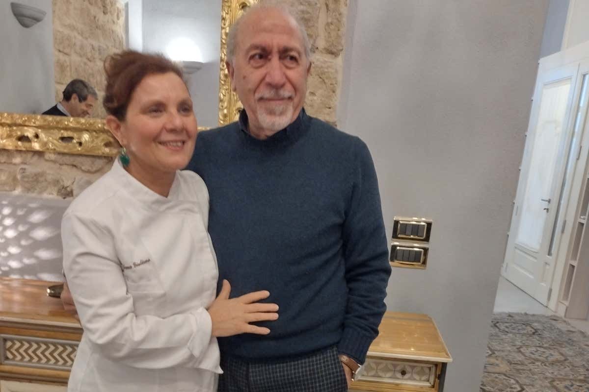 Gino Della Valle e sua moglie Marilena Caserta Gli Scacchi scende in centro: stessa cucina nuovo locale