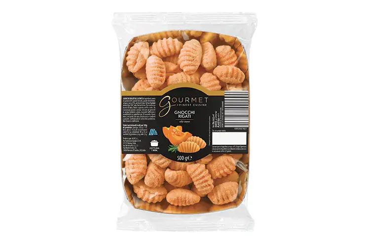 Gli gnocchi di zucca della linea Gourmet Piatti pronti e ricette da preparare a casa, Aldi si prepara a Halloween