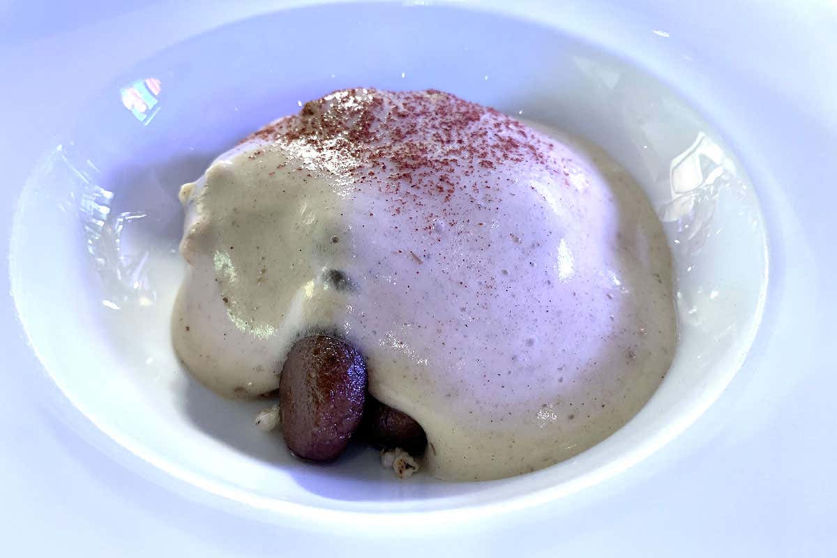 Gnocchi di caldarroste di Davide Oldani L’alta cucina a sostegno della Fondazione Cotarella contro i disturbi del comportamento alimentare