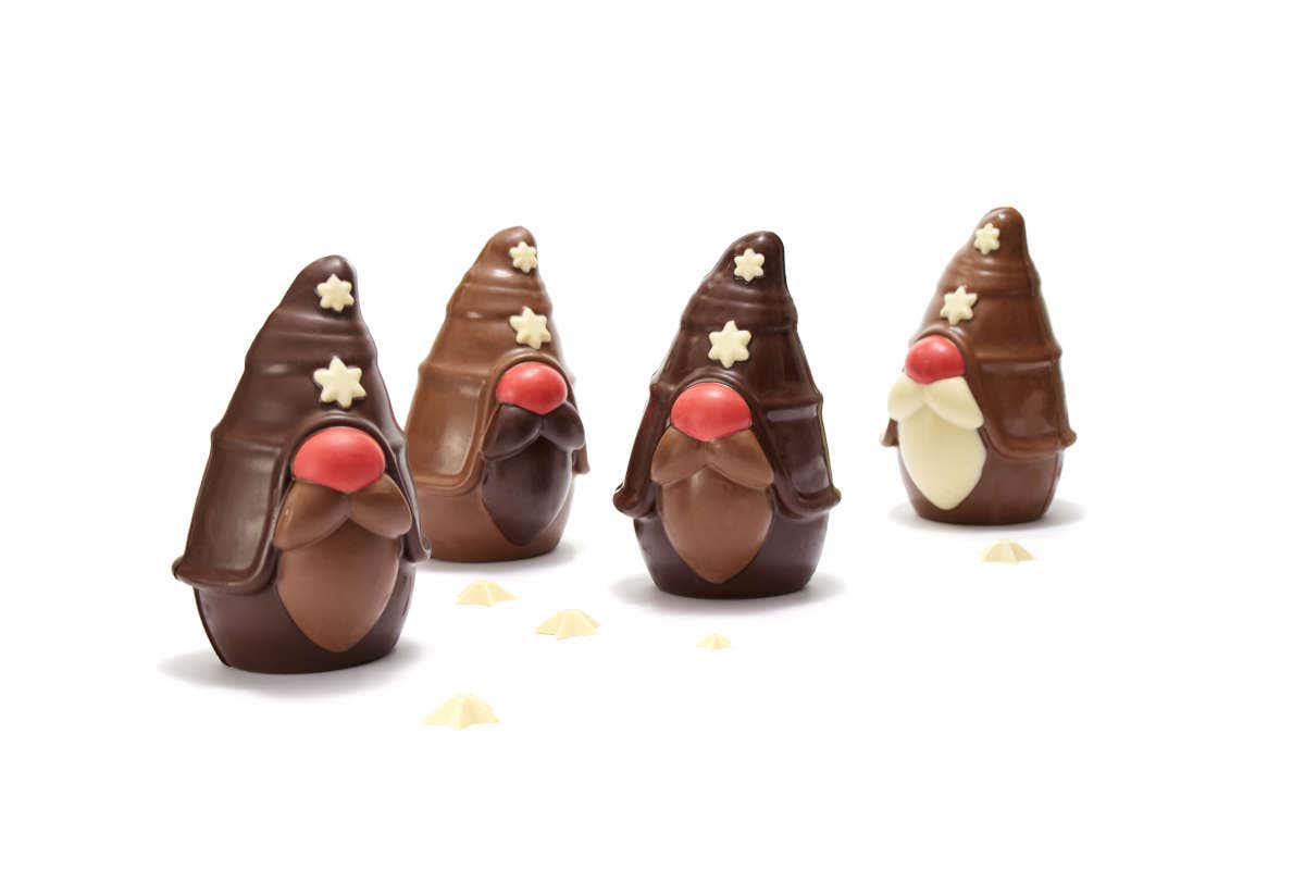 Gnomi di cioccolato Solbiati Il Natale è più dolce con il cioccolato Solbiati