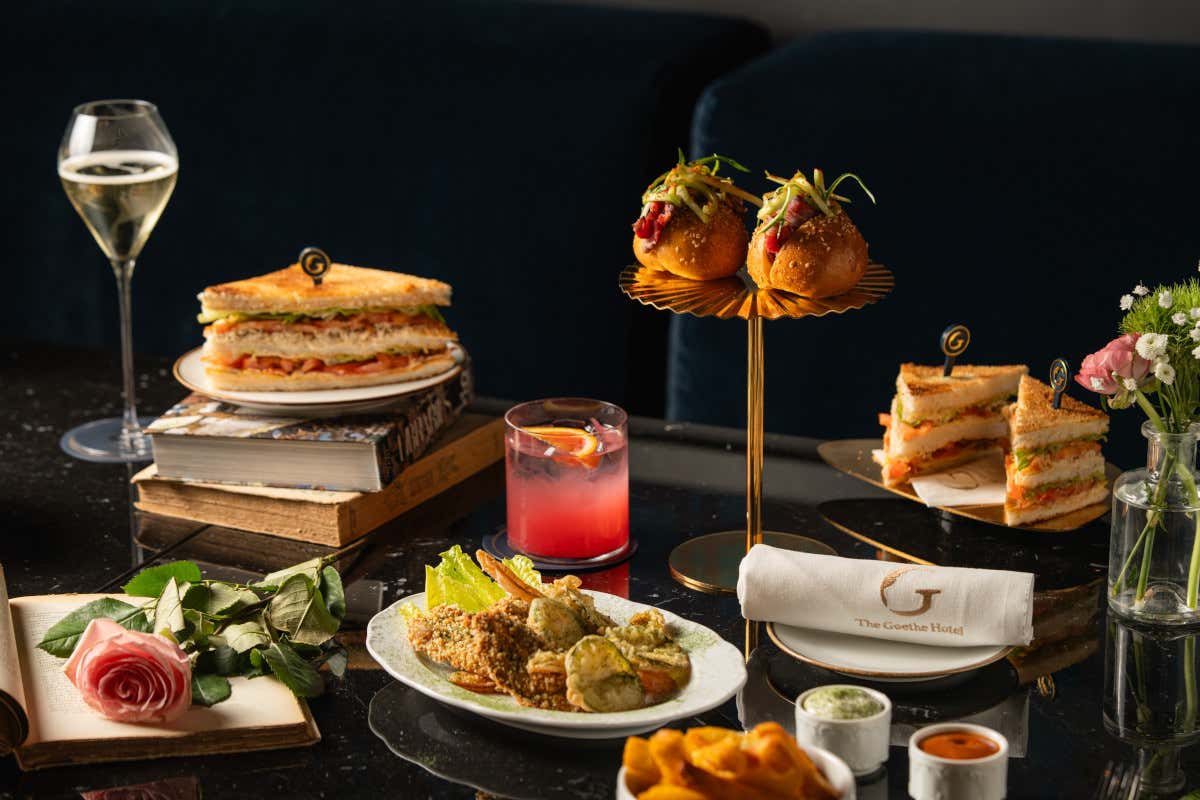 I piatti della merenda al ristorante Affinity Kitchen & Alchemy