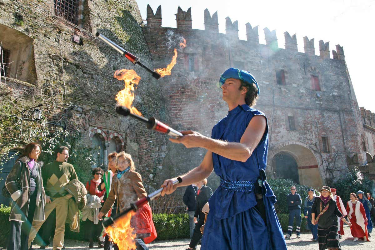 Tanti spettacoli e rievocazioni storiche per tutta la famiglia nei vari comuni di Golosaria Monferrato 2026