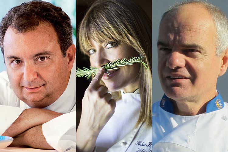 Paolo Gramaglia, Silvia Baracchi ed Enrico Derflinger (Baracchi con Gramaglia e Derflinger Omaggio alla Pasta a sei mani) Paolo Gramaglia, Silvia Baracchi ed Enrico Derflinger (Baracchi con Gramaglia e Derflinger Omaggio alla Pasta a sei mani)