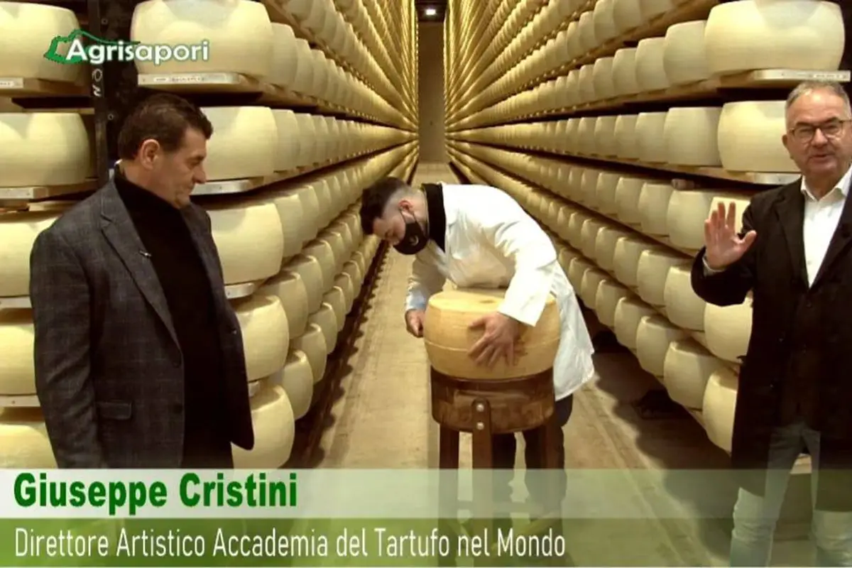 Giuseppe Cristini alla scoperta del Grana Padano Tartufo e Grana Padano nel piatto: ecco la perfezione a tavola