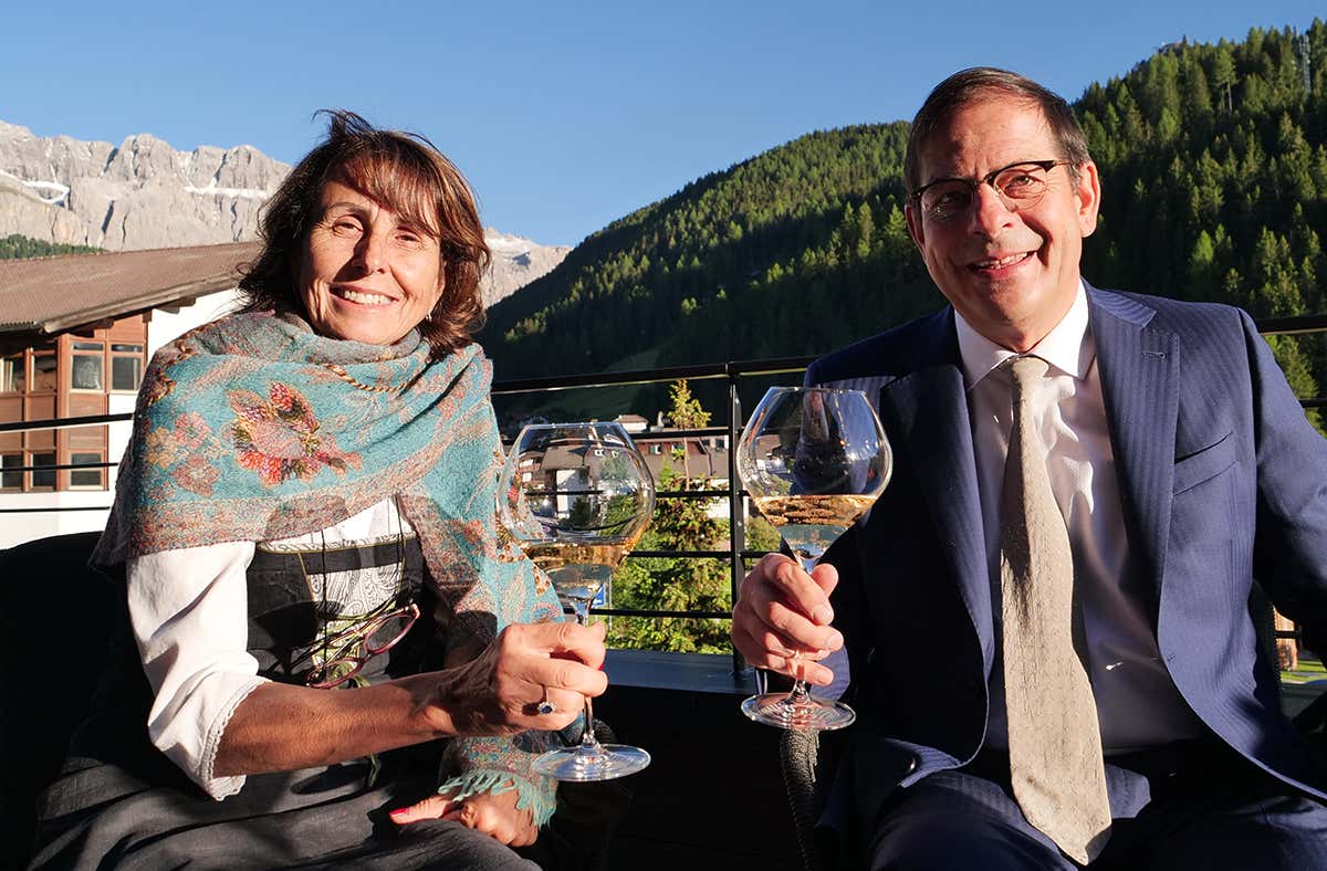 Carmen Puntscher e Raphael Perathoner Estate fra benessere, vita attiva e buona tavola