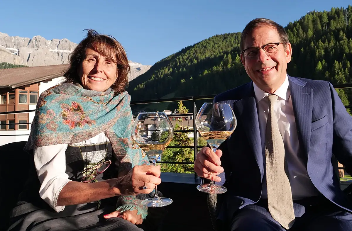 Carmen Puntscher e Raphael Perathoner Estate fra benessere, vita attiva e buona tavola