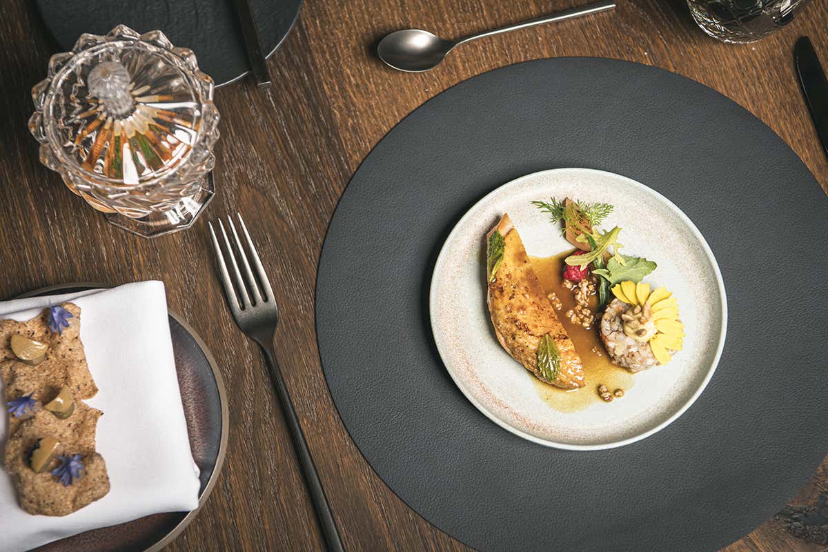 Cleopatra Salad Al Granbaita fra benessere e alta cucina, puntando alla 6&ordf; stella