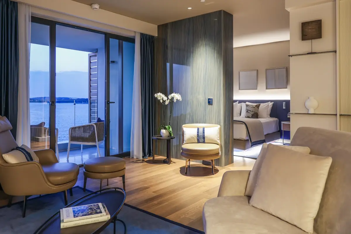 Grand Hotel Brioni, salotto Nel cuore dell'Istria la perla del Grand Hotel Brioni