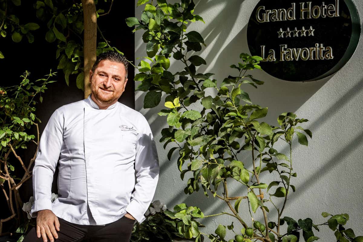 Lo chef Domenico Iavarone