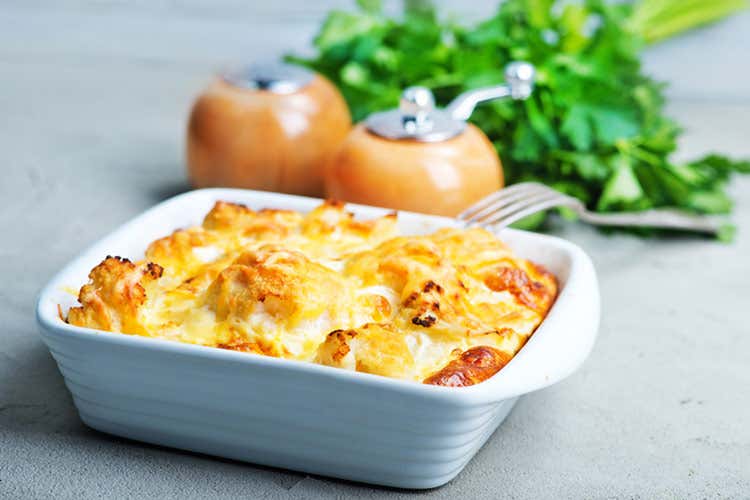 Le ricette per innalzare le difese Gratin di cavolfiore