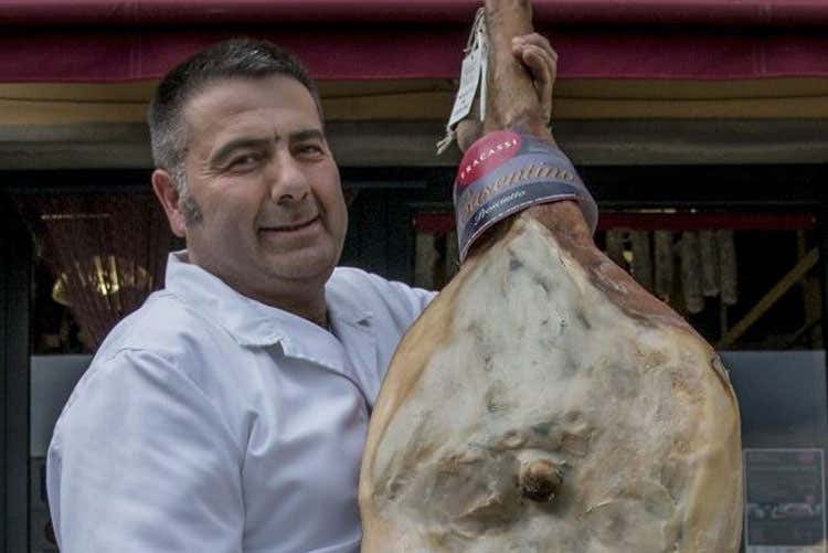 Simone Fracassi - Il brunch del Gritti Palace ospita Fracassi e i suoi prosciutti