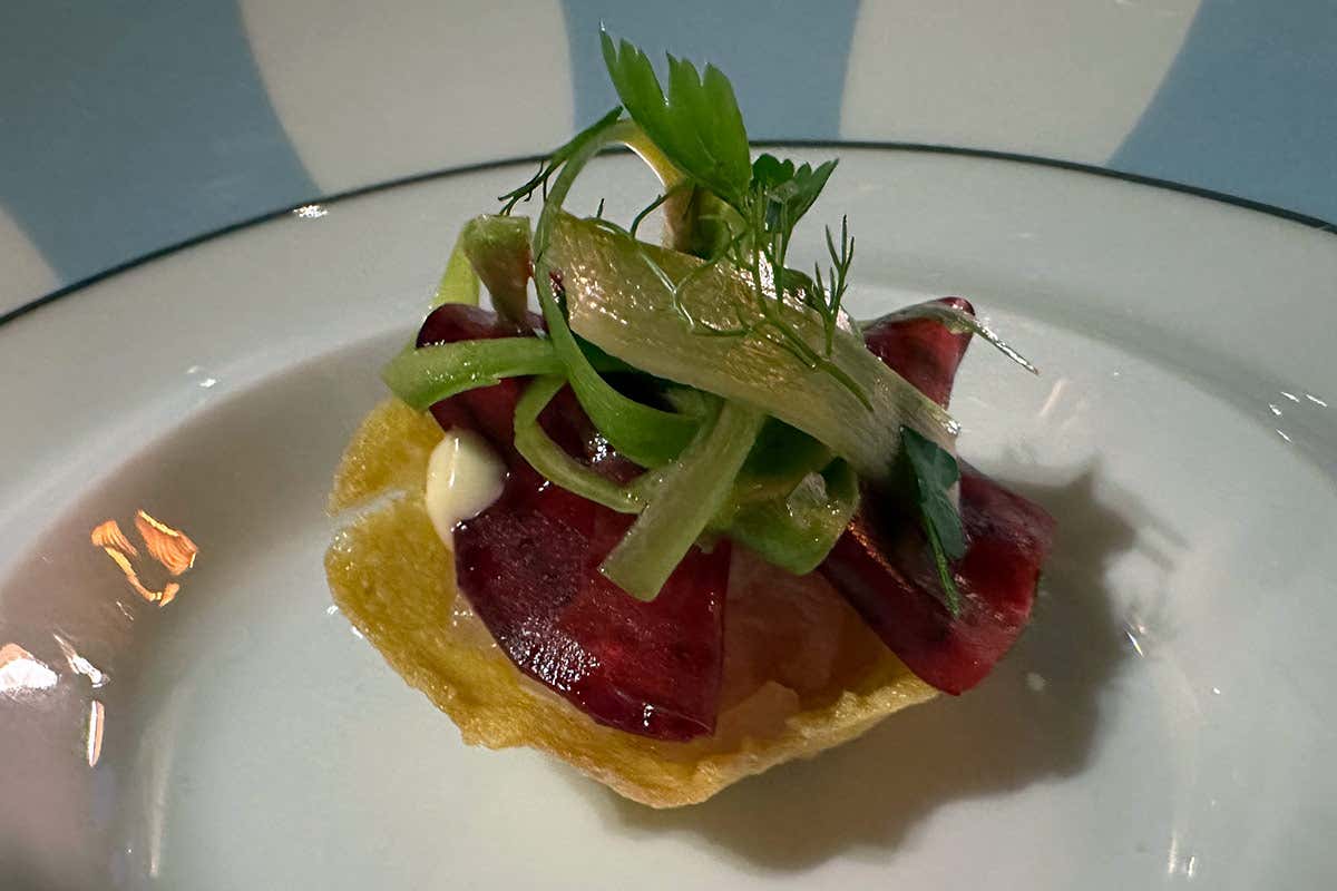 Allo chef's table la creatività di Daniele Turco. Un motivo in più per andare al Gritti