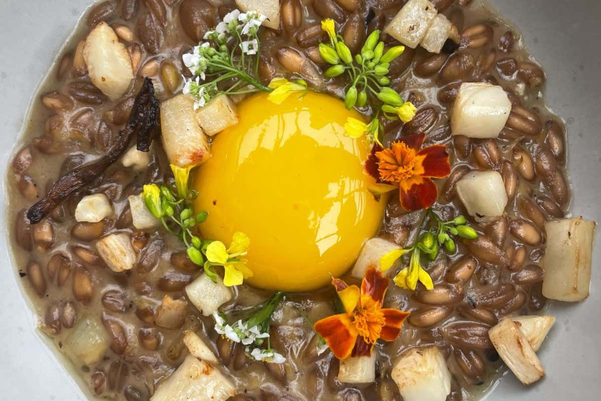 Uno dei piatti di Gro Spiseri