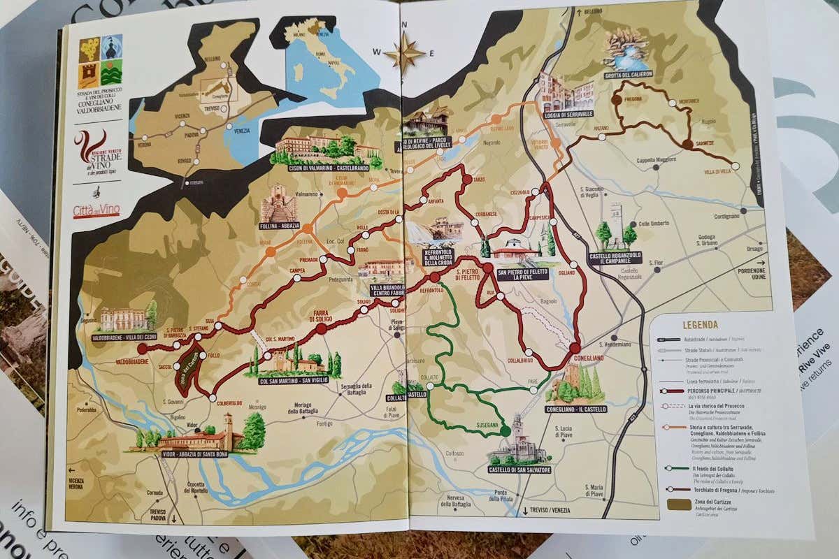 Conegliano Valdobbiadene, la guida per divertirsi sulla Strada del Prosecco