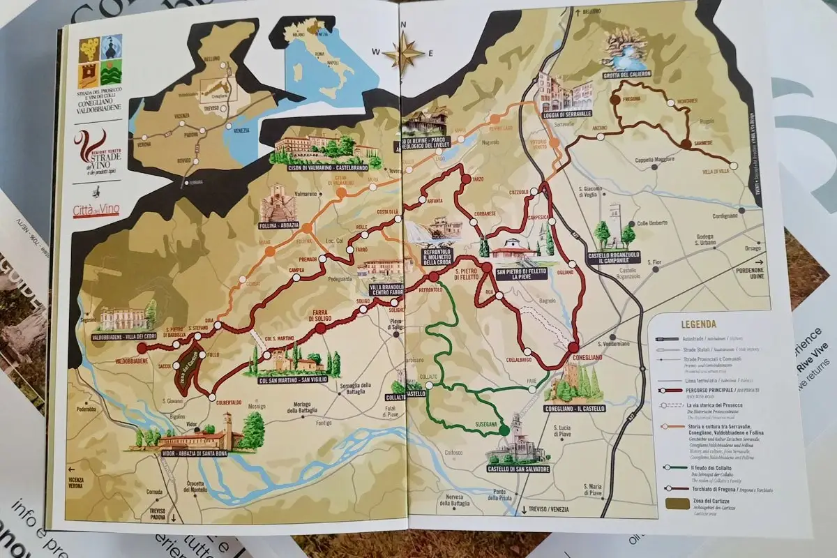 Conegliano Valdobbiadene, la guida per divertirsi sulla Strada del Prosecco
