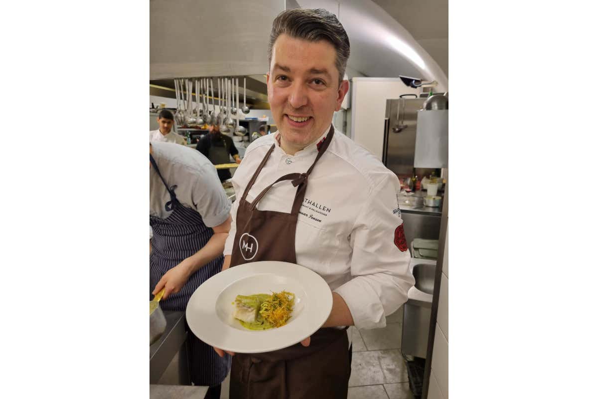 Rune Knudsen Italia e Norvegia si incontrano grazie ai piatti di cinque cuochi