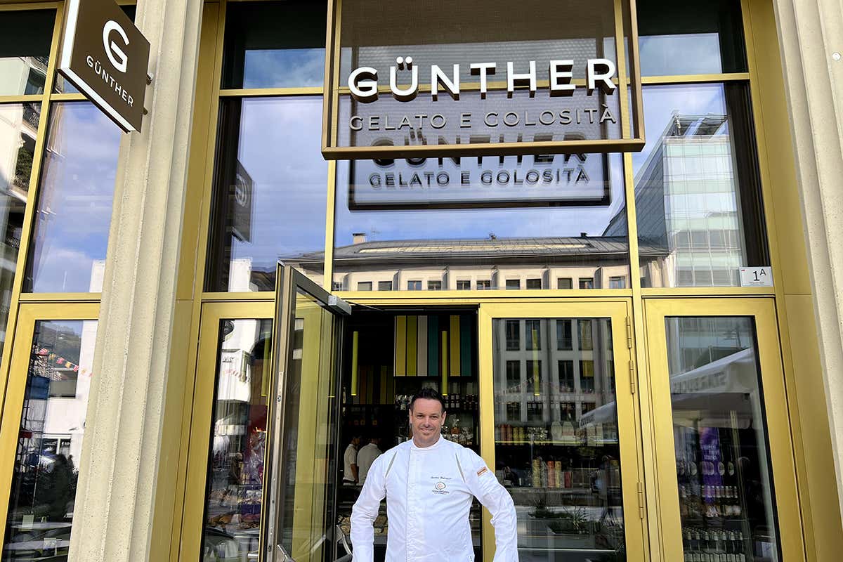 Günther Rohregger torna a casa: il maestro del gelato apre a Bolzano Günther Rohregger torna a casa: il maestro del gelato apre a Bolzano