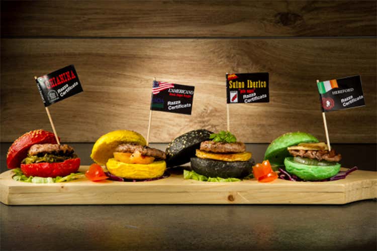 Panini gourmet da lievito madre Sposano i mini burger di Ham