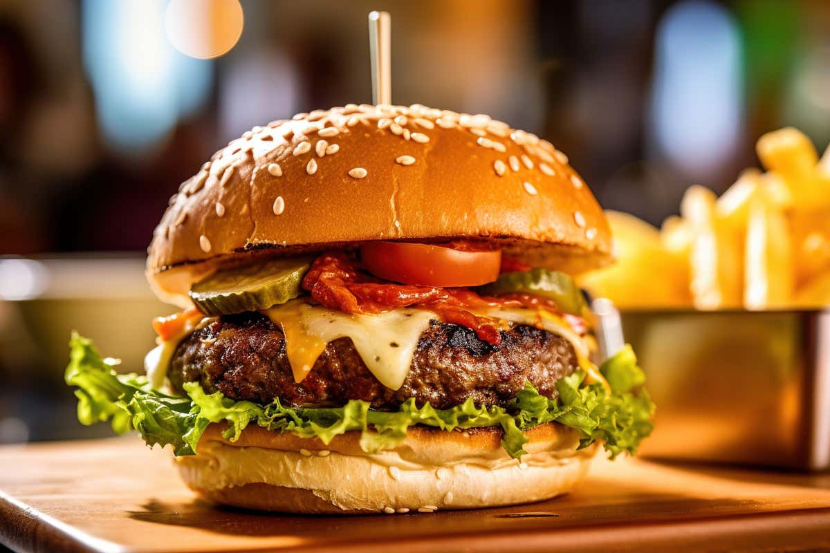 L'hamburger è il simbolo della cultura alimentare americana