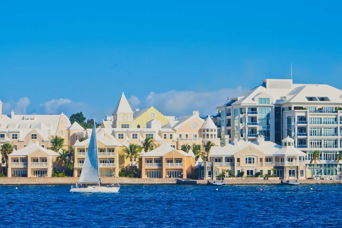 La citt&agrave; di Hamilton, sede di Belmond