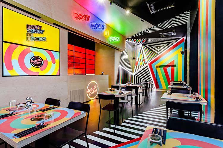 Tra i must di Healthy Color, oltre al cibo sano, la linea originale di packaging monouso eco-friendly - Colore e cibo sano a RomaApre l'healthy fast food dei vip Tra i must di Healthy Color, oltre al cibo sano, la linea originale di packaging monouso eco-friendly - Colore e cibo sano a RomaApre l'healthy fast food dei vip
