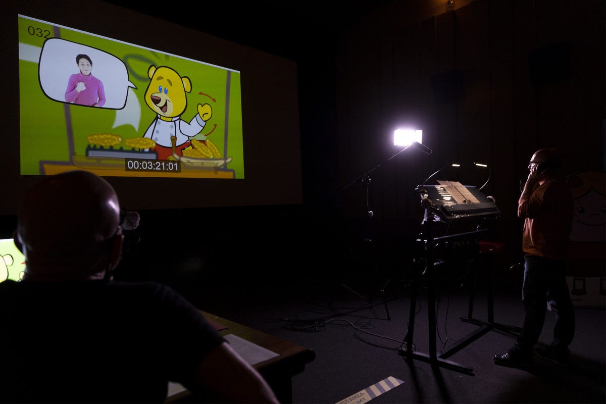 Heinz Beck presta la sua voce per il primo cartone animato inclusivo al mondo