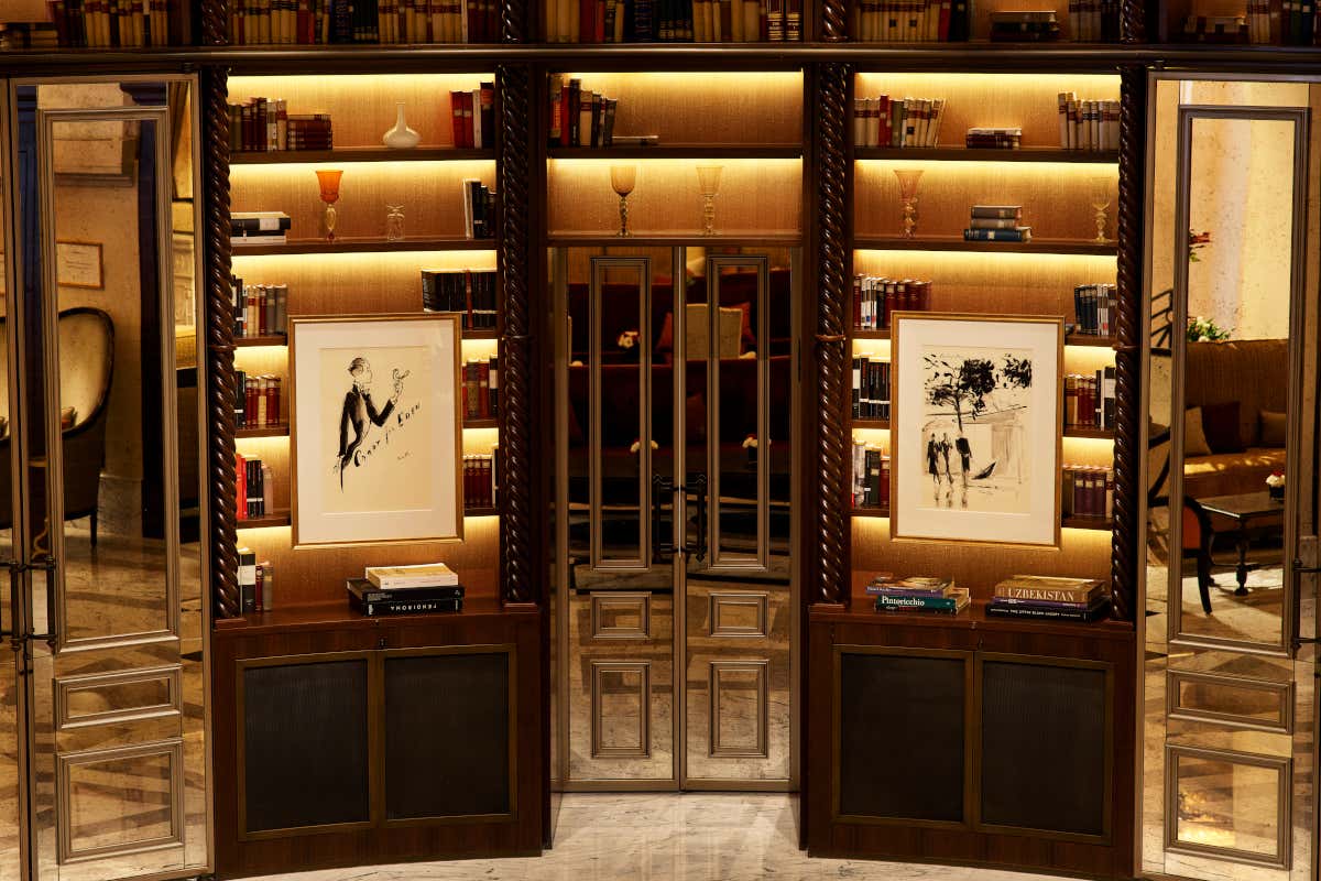 Stile in linea con quello dell'hotel Hotel Eden, a Roma i cocktail cambiano stile Stile in linea con quello dell'hotel Hotel Eden, a Roma i cocktail cambiano stile