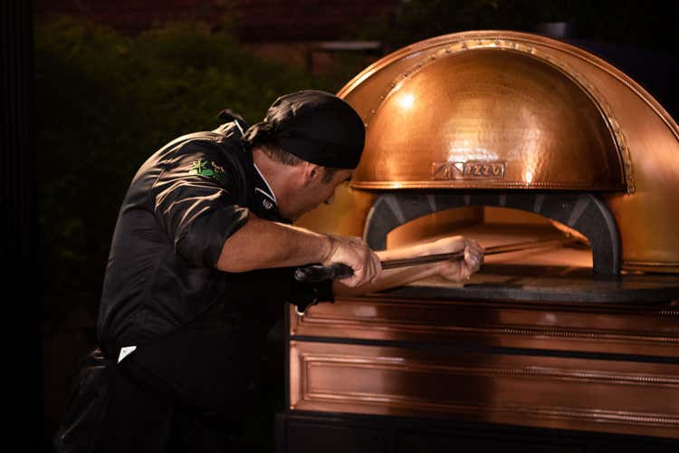 Camillo Angelo Pinto al forno (Omaggio alla pizza d&rsquo;autore Ottobre gourmet all&rsquo;Hotel Plaza)