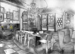 Un render della nuova linea di design interno degli alberghi Hilton con marchio Denizen (dal sito hotelchatter.com)