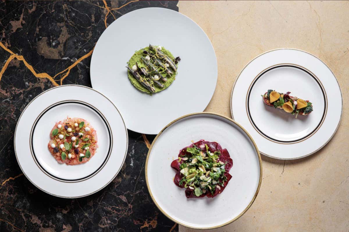 Il Lazio si racconta a tavola al Cafè Romano dell’Hotel d’Inghilterra