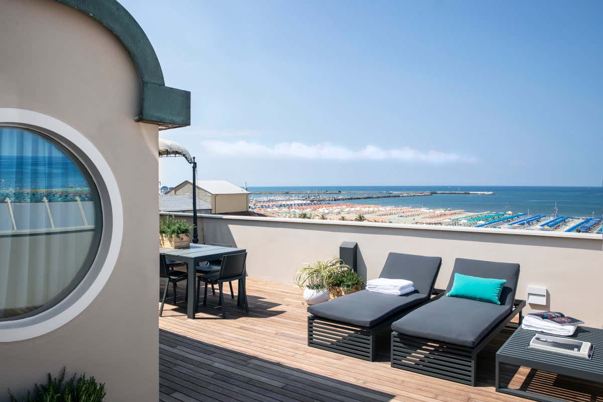 L'attico dell'Hotel Plaza e de Russie Relais