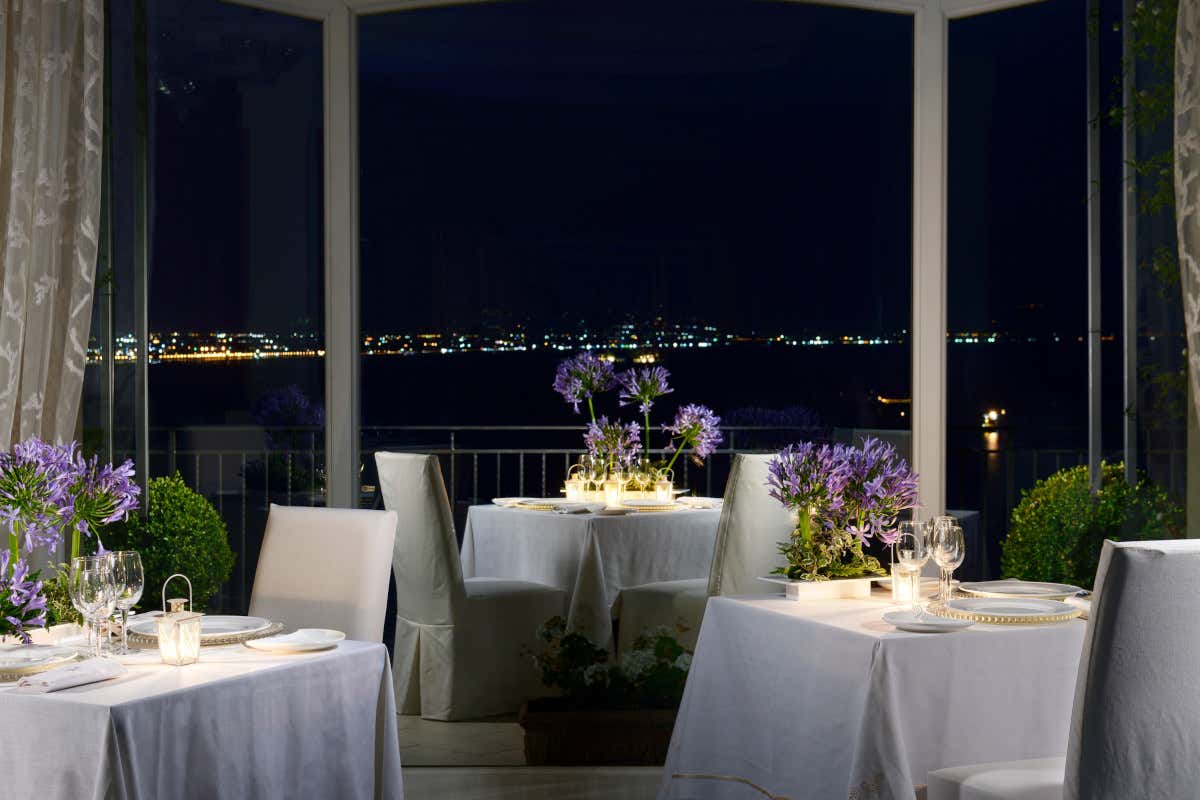 La sala del ristorante Il Golfo