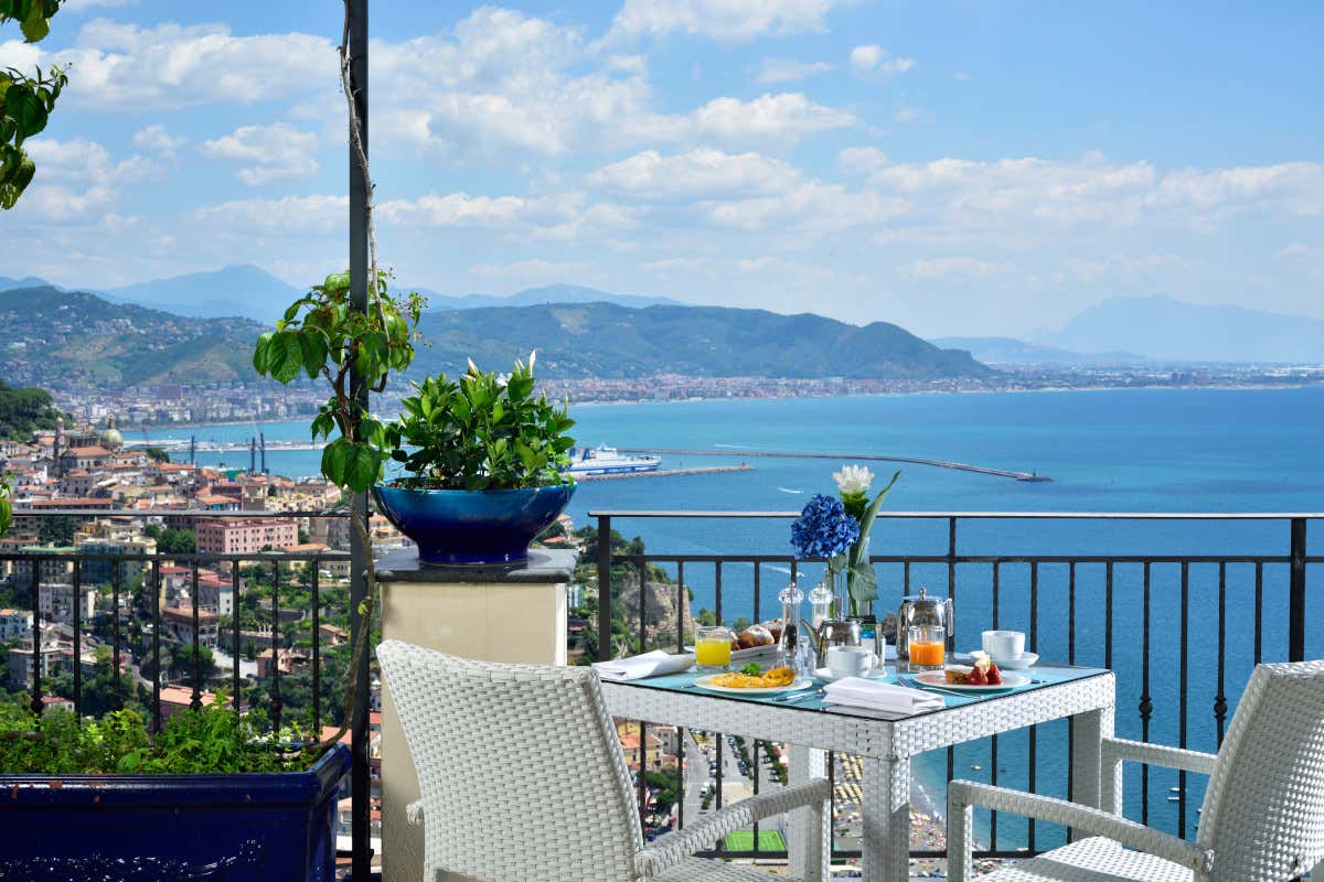 Colazione con vista all’Hotel Rialto