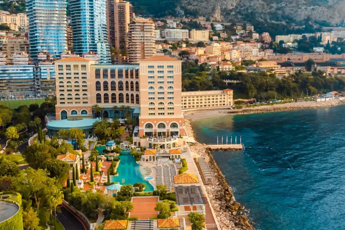 La vista del Monte-Carlo Bay Hotel & Resort