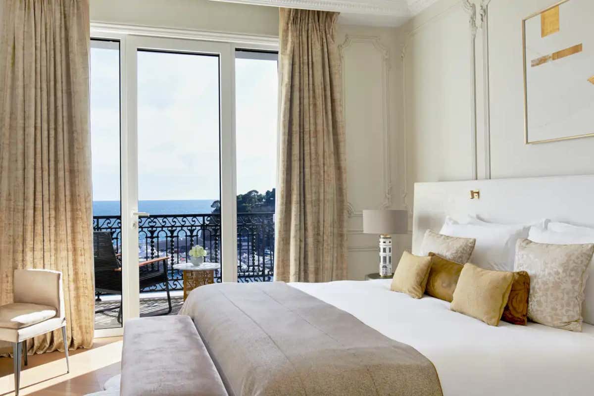 Stanza vista mare dall'Hotel de Paris